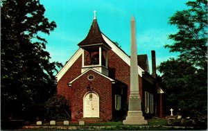 Christ Church Dover Delaware DE UNP Chrome Postcard A8