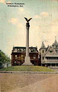 Delaware Wilmington Soldiers Monument 1913