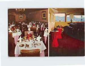 Postcard Fleur de Lys, Restaurants Francais, California
