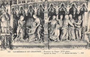 BR92750 cathedrale de chartres postcard poartour du choeur france