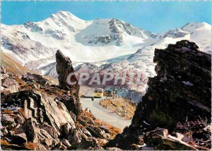 Postcard Old Groglockner Hochalpenstrasse