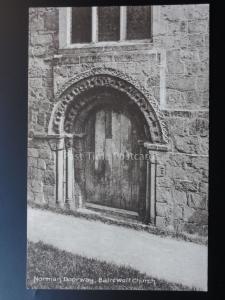 Derbyshire: BAKEWELL CHURCH Norman Doorway by G.A.May, Art Studio, Bakewell