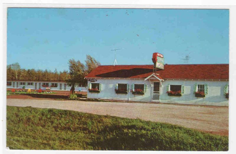 Erickson's Cafe & Motel Ashland Wisconsin 1963 postcard