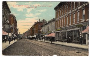 Rockland, Me., Main Street looking towards Thorndike Hotel