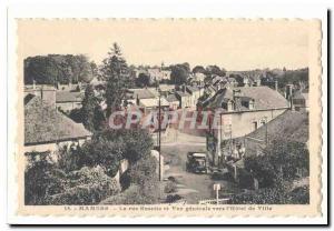 Mamers Old Postcard The Rosetta street and general view towards the city & # ...