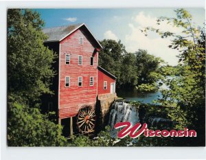 Postcard Dells Mills, Augusta, Wisconsin