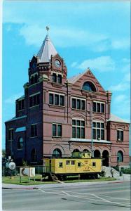 CARSON CITY, NV Nevada  C of C Centennial  CABOOSE & POST OFFICE c1964  Postcard