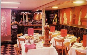 Hoboken NJ The Grotto Restaurant New Jersey Unused Vintage Postcard H54