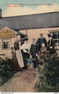 GRETNA GREEN, Dumfrieshire, Scotland, UK; Blacksmith Anvil & Wedding , 00-10s