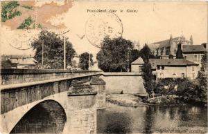 CPA FAUCOGNEY-et-la-MER ? - PONT-Neuf - Sur le Clain (636369)