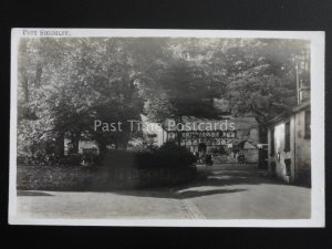 Cheshire POTT SHRIGLEY Village Scene - Old RP Postcard by Bullock Bros