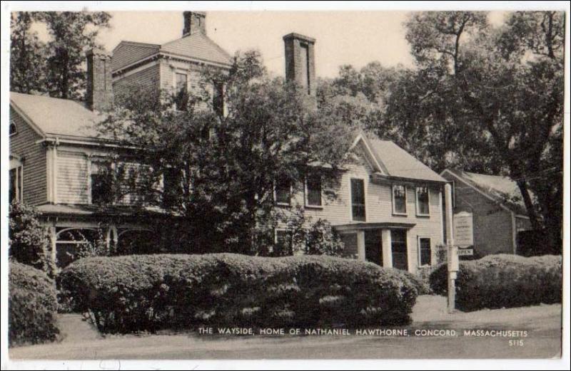 MA - Concord. The Wayside, Home of Nathaniel Hawthorne