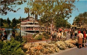 Anaheim California Disneyland Mark Twain Frontierland Postcard 7407