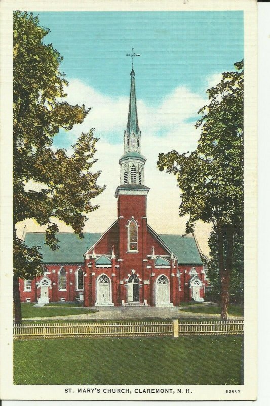 St. Mary's Church, Claremont, N.H.