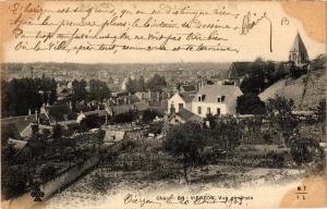 CPA VIERZON - École Nationale - Vue générale (634794)