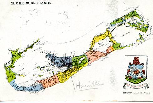 Bermuda - Map of Bermuda Islands