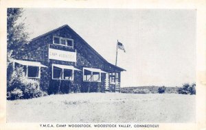 Woodstock Valley Connecticut YMCA Camp Woodstock Vintage Postcard AA62135