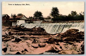 Shelburne Falls    Massachusetts   Postcard