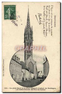 Old Postcard Bretagne Kreisker St Pol de Leon Botrel