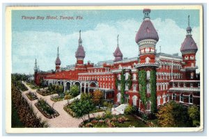 1916 Aerial View Tampa Bay Hotel Building Tampa Florida Vintage Antique Postcard