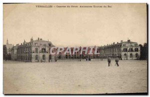 Old Postcard Versailles Army Barracks Genie Old King's stables