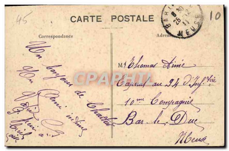 Old Postcard Chartres The Theater