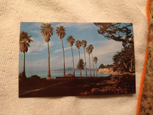 1960's Channel Drive, Santa Barbara, CA California Chrome Postcard