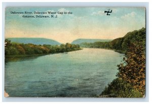 C. 1910 Delaware Water Gap River New Jersey NJ Postcard F191