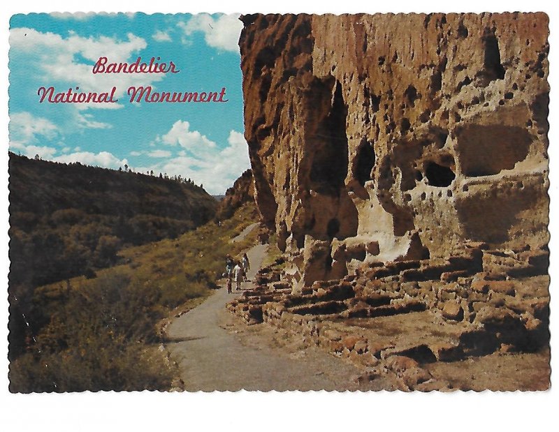 Bandelier National Monument Between Santa Fe & Los Alamos New Mexico 4 by 6