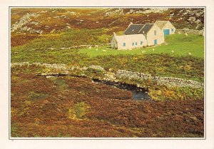 Postcard Of Eccentric Map Of Great Britain Scotland Wales Uk Humor