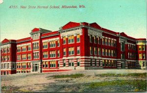 Vintage Postcard c. 1909 New State Normal School - Appleton, Wisconsin