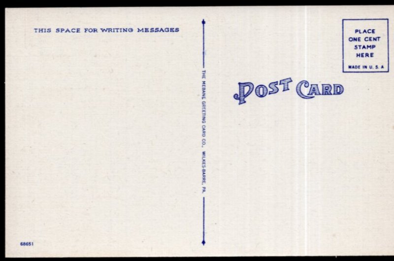 Pennsylvania SHAMOKIN Dime Trust and Safe Deposit Co. - LINEN