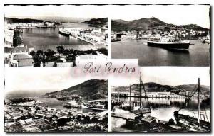 Postcard Old Port Vendres General view of the Port and Harbor Station