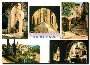 Postcard Modern Colors and Light of France The French Riviera miracle of natu...
