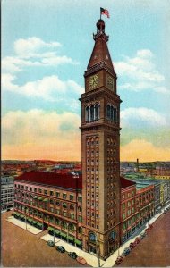 Vtg Daniels and Fisher Tower Denver Colorado CO Unused Postcard