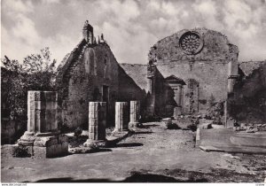 RP; SIRACUSA, Sicilia, Italy, 1930-1940s; S. Giovanni, Inside's Ruins