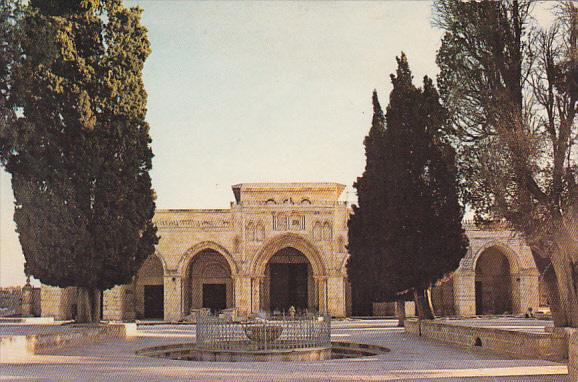 Israel Jerusalem Old City Mosqe Of El Aksa