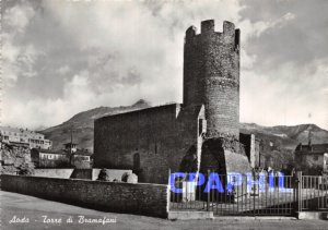 Modern Postcard Aosta Torre di Bramafani