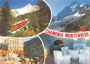 BR56255 Chamonix mont Blanc la mer de Glace chemin de fer train railway