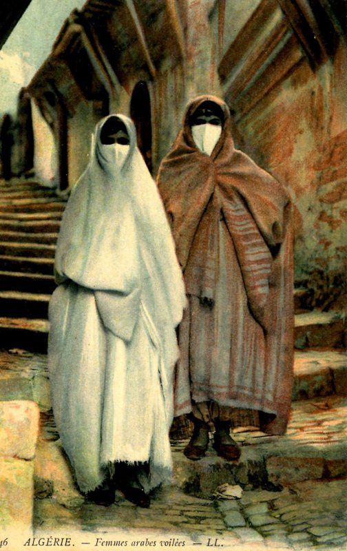 Algeria - Arab Women With Veils