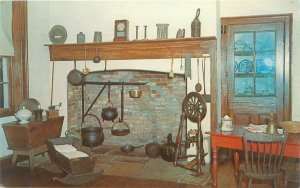 Fort Necessity Museum Kitchen & Fireplace Uniontown PA Dexter Postmarked 1963