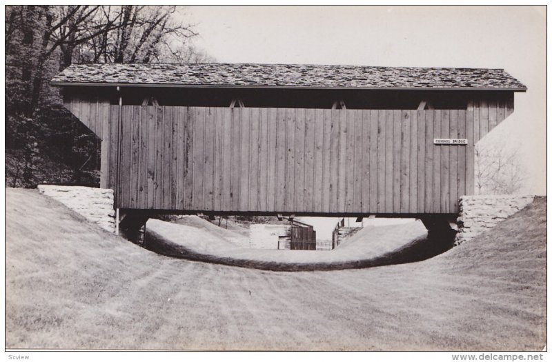 RP: Covered Bridge , Carillon Park , DAYTON , Ohio , 1940s
