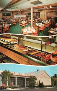 Vintage Postcard Sweden House Restaurant Smorgasbord St. Petersburg Florida FL
