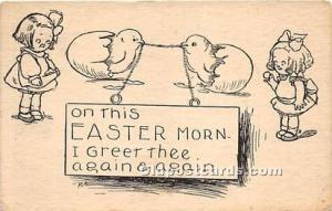 Easter 1905 crease right bottom corner