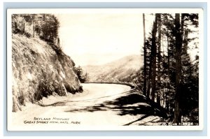 Skyland Hwy Great Smoky Mountain National Park TN Tennessee RPPC Postcard (FK9)