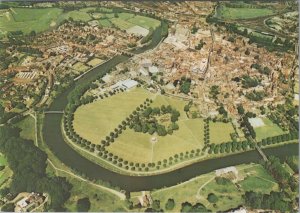 Shropshire Postcard-Aerial View of Central Postal Delivery,Shrewsbury RR13163