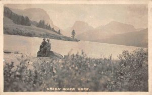 RPPC GREEN RIVER LAKE KENTUCKY REAL PHOTO POSTCARD (c. 1910)