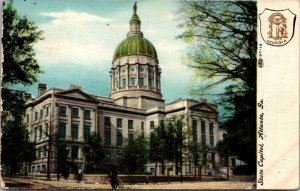 Vtg Atlanta Georgia GA State Capitol 1910s Unused Old Antique Postcard