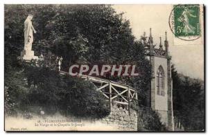 Plombieres les Bains Old Postcard The Virgin and St. Joseph Chapel