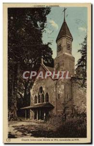 Old Postcard Clermont in Argonne Chapelle Sainte Anne